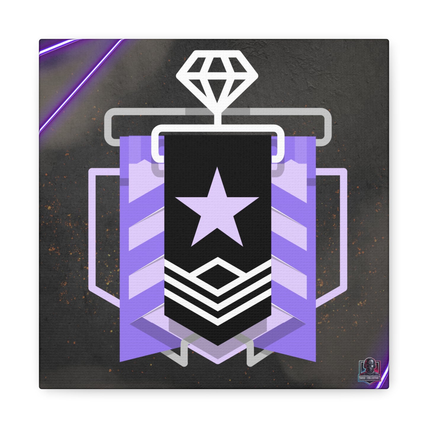 SiegeCollective™ Diamond Ranked Canvas